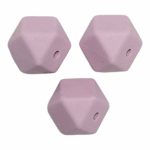 Hexagon 14mm-pasztell lila