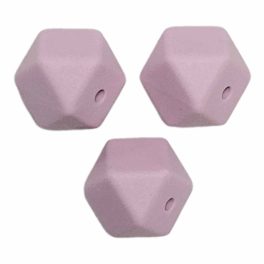 Hexagon 14mm-pasztell lila