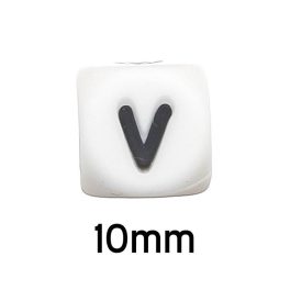 Szilikon betű-10mm-V