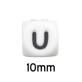 Szilikon betű-10mm-U