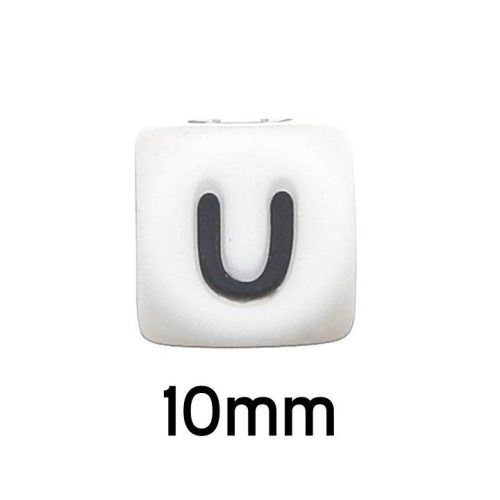 Szilikon betű-10mm-U