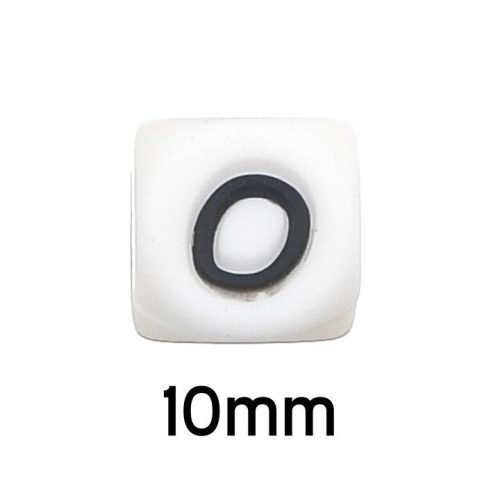 Szilikon betű-10mm-O