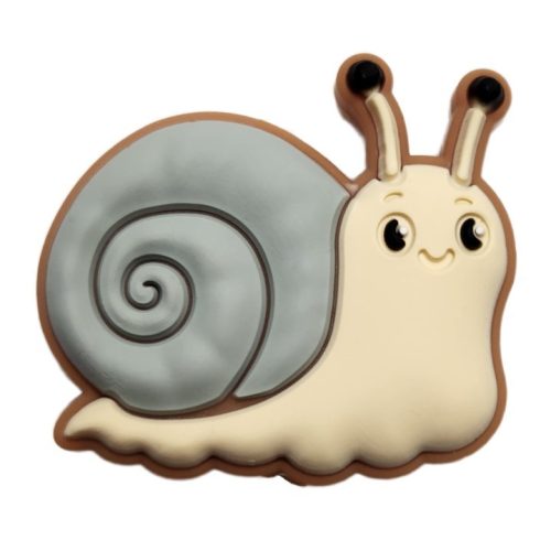 Csiga gyöngy-szürke