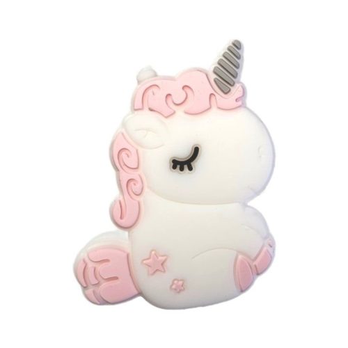 Bébi unikornis gyöngy-pasztell rózsaszín