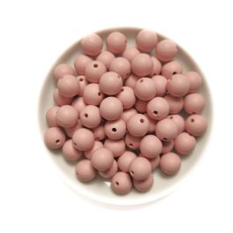 Szilikon gyöngy 9mm-világosmályva