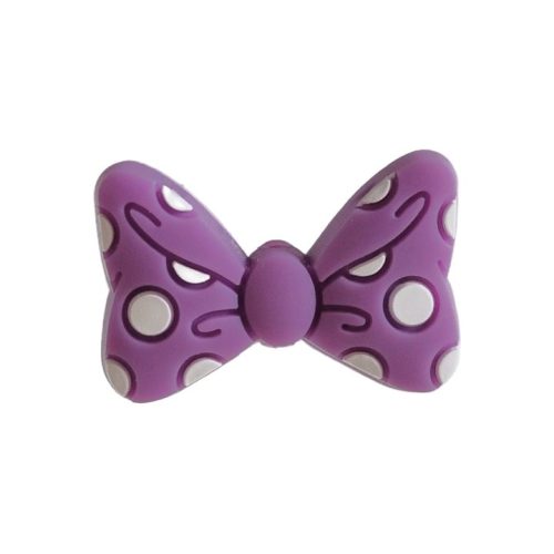 Pöttyös masni gyöngy-lila