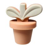 Virágcserép gyöngy 3D-camel