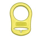 Szilikon "MAM" cumitartó adapter-citromsárga