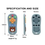 Távirányító rágóka-dusty blue