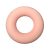 Szilikon karika-43mm-candy pink
