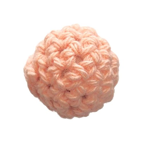 Horgolt gyöngy-barack