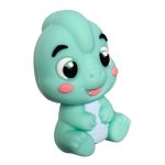 Bébi T-Rex gyöngy 3D-Aruba kék