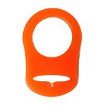 Szilikon "MAM" cumitartó adapter - narancssárga