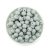 Szilikon gyöngy 12mm-szürke