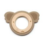 Szilikon-fa rágóka-Koala-világosbarna