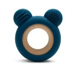 Szilikon-fa rágóka-Maci 2-óceánkék