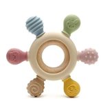 Szilikon-fa rágóka-Kormány 2.-bézs