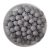 szilikon gyöngy 12mm középszürke