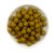Szilikon gyöngy 12mm-sötétmustár