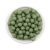Szilikon gyöngy 12mm-mohazöld