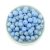 Szilikon gyöngy 12mm-pasztellkék
