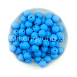 Szilikon gyöngy 15mm-égkék