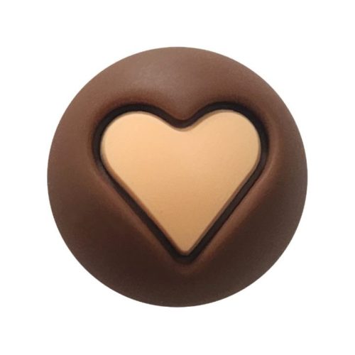Szilikon gyöngy-szív-csokoládé