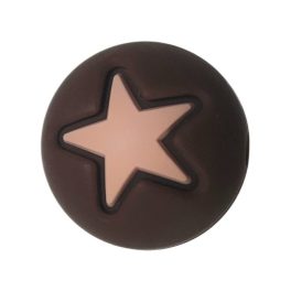 Szilikon gyöngy-csillag-csokoládé