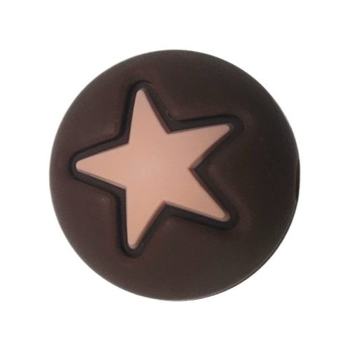 Szilikon gyöngy-csillag-csokoládé