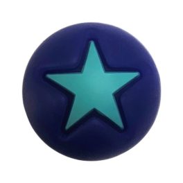 Szilikon gyöngy-csillag-matrózkék