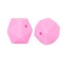 szilikon-icosahedron-pink