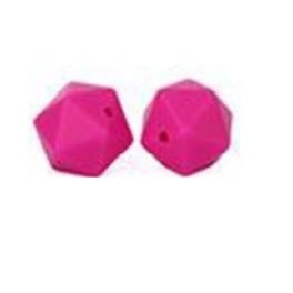 szilikon-icosahedron-magenta