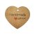 Kartoncímke-Szív  "Handmade"
