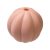 Lampion gyöngy 15mm-dusty pink