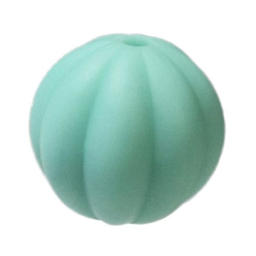 Lampion gyöngy 15mm-kékeszöld