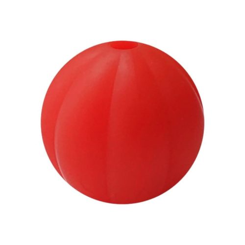 Lampion gyöngy 15mm-piros