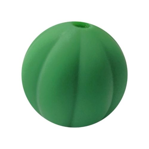 Lampion gyöngy 15mm-fenyőzöld