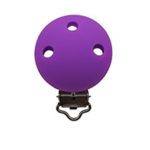 Szilikon csat-30mm-lila