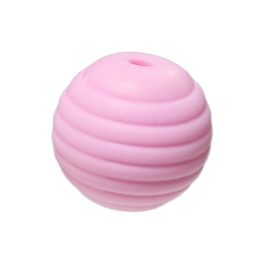 Spirál gyöngy-halványpink
