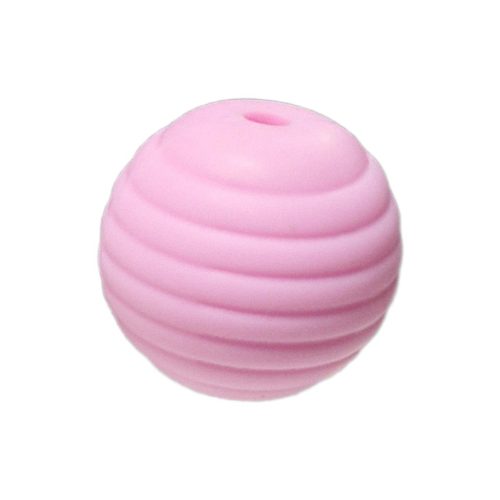 Spirál gyöngy-halványpink