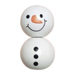  Fa gyöngy szett- Hóember 19mm