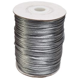 Szatén zsinór 1.5mm-sötétszürke
