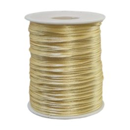 Szatén zsinór 1.5mm-vanília