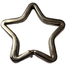 Fém kulcstartó csillag-35mm