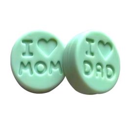 I love mom/dad gyöngy-menta
