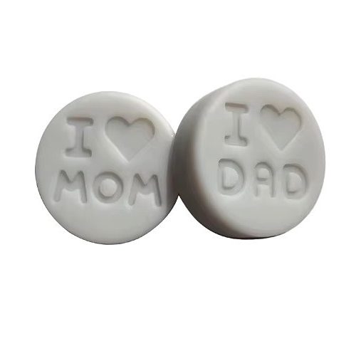 I love mom/dad gyöngy-szürke
