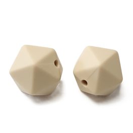 Icosahedron 14mm-bézs