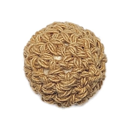 Horgolt gyöngy-mogyoró