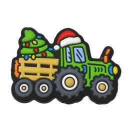 Traktor karácsonyfával gyöngy