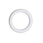 Szilikon gyűrű cumi adapter-fehér
